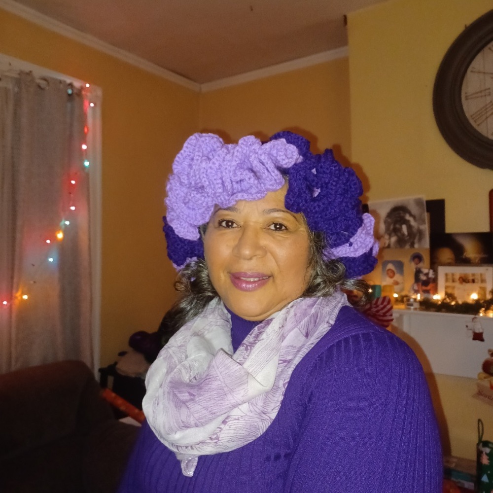 Crochet Ruffle Hats - Picture 2 of 2